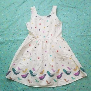 NWOT retrolicious bird dress